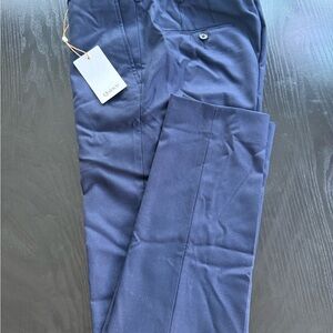 Quince Men’s stretch wool pants 30x32. New with tags medium blue